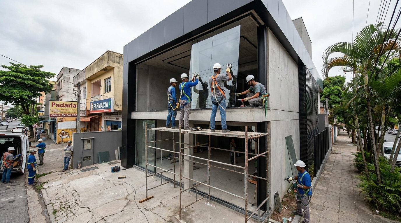 Fachadas para Lojas e Empresas em Salvador‑BA
