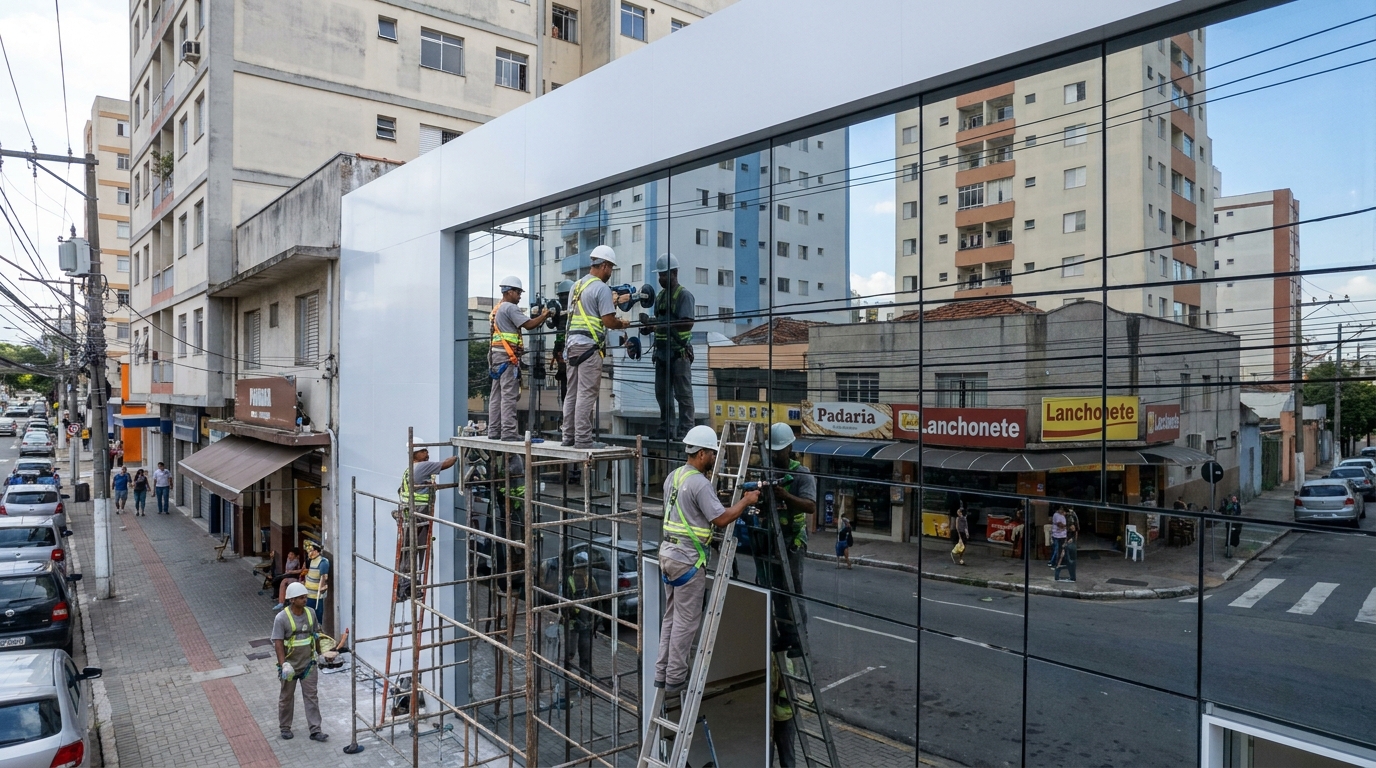 Fechamentos em Vidro em Salvador‑BA