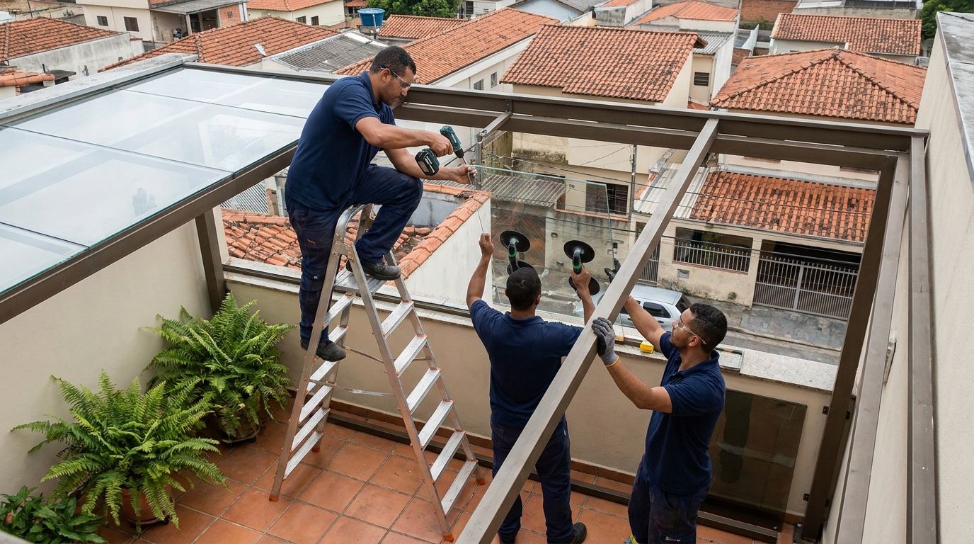 Cobertura de Vidro em Salvador‑BA