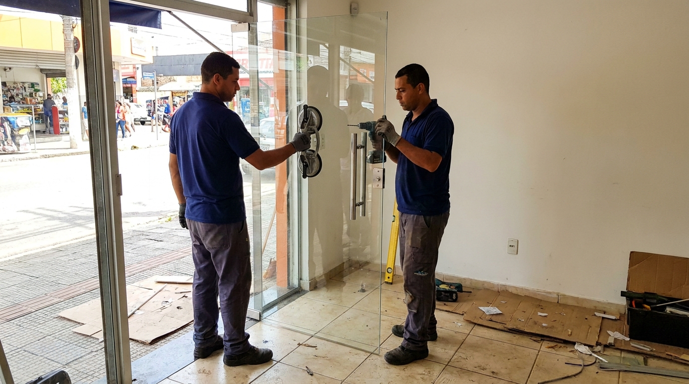 Portas em Vidro em Salvador‑BA